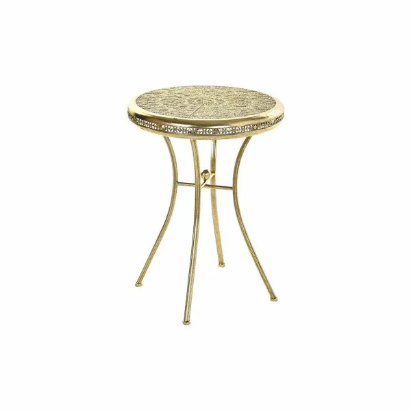 Console DKD Home Decor Golden Metal 42 x 42 x 57 cm (2 Units)