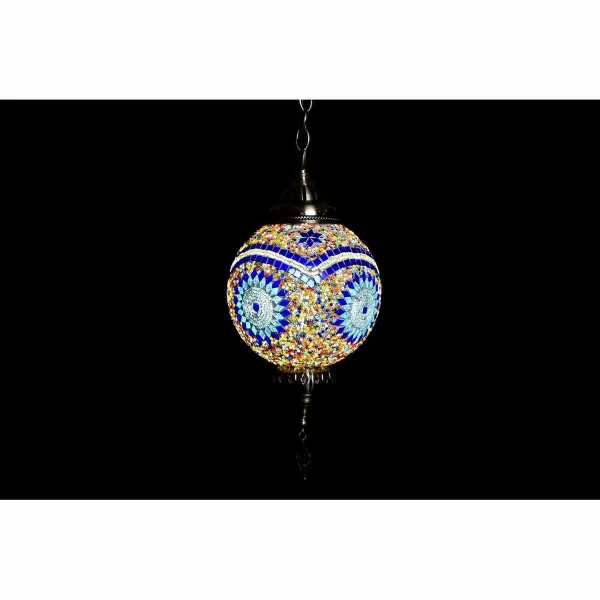 Ceiling Light DKD Home Decor Crystal Metal 20 x 20 x 36 cm Multicolour 50 W (2 Units)