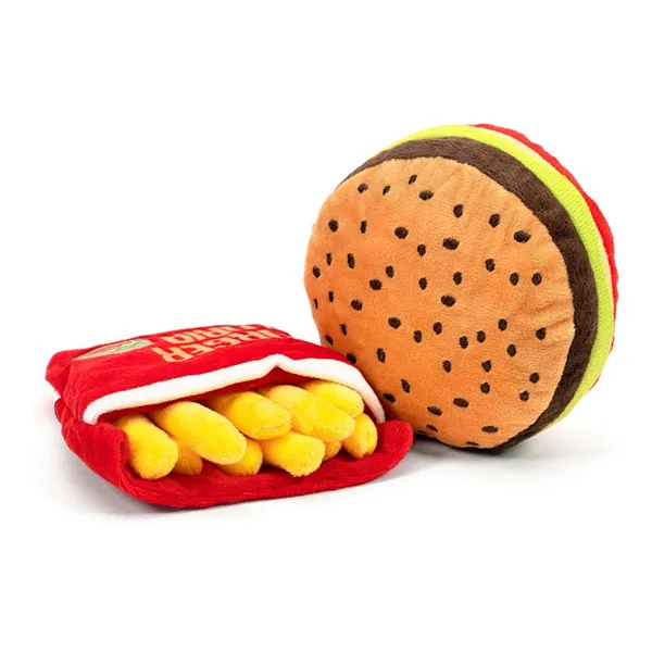 Dog toy Gloria Hamburdog 14 x 6 cm Hamburger