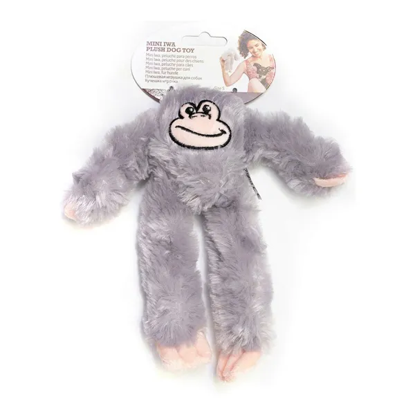 Dog toy Gloria Iwa Monkey Grey