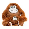 Dog toy Gloria Miza Brown Monkey