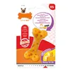 Dog chewing toy Nylabone Dura Chew Cheese Nylon XS size