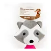 Dog chewing toy Gloria Zar with sound Polyester Eva Rubber polypropylene Racoon