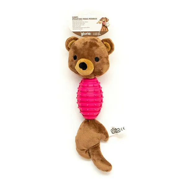 Dog chewing toy Gloria Gaby with sound Polyester Bear Eva Rubber polypropylene