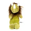 Dog toy Gloria Ocre Monster Polyester Eva Rubber polypropylene