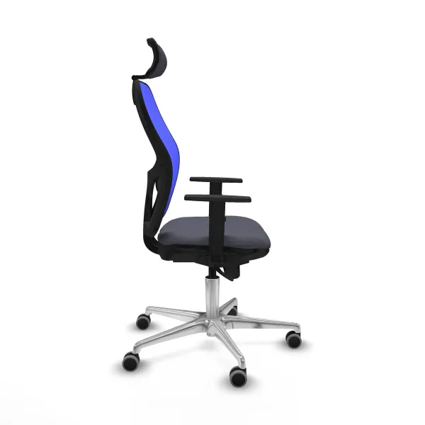 Office Chair with Headrest Piqueras y Crespo 1D086G2 Dark grey