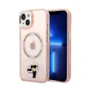 Karl Lagerfeld IML NFT Karl & Choupette MagSafe - Case for iPhone 14 (Pink)