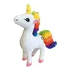 Dog toy Gloria Alydar Unicorn Rainbow White