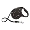 Dog Lead Flexi NEW CLASSIC 3m Black XS size