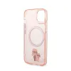 Karl Lagerfeld IML NFT Karl & Choupette MagSafe - Case for iPhone 14 (Pink)