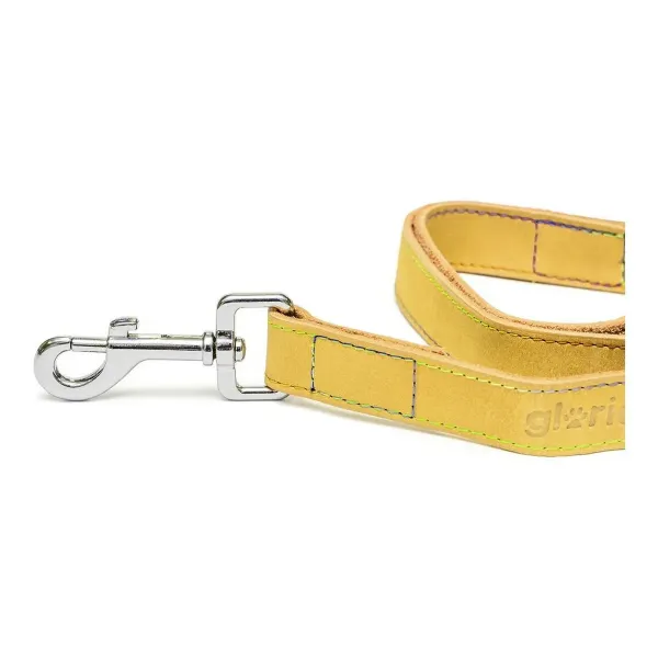 Dog Lead Gloria Oasis 1.5 x 100 cm Yellow