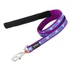 Dog Lead Red Dingo Purple 2 x 120 cm