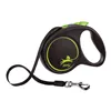 Dog Lead Flexi BLACK DESIGN 5 m Size S Green