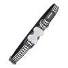 Dog collar Red Dingo Reflective Bones Black (1,2 x 20-32 cm)