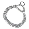 Dog collar Hs Sprenger Silver 2 mm Double Links (50 cm)