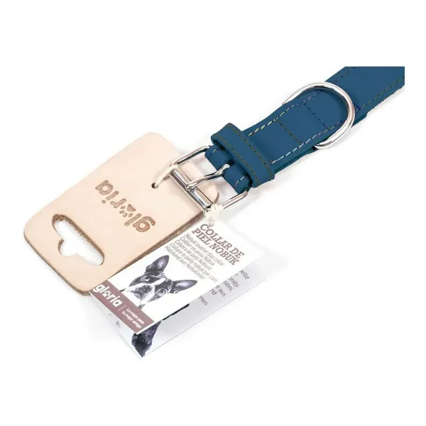 Dog collar Gloria Oasis Blue (1,2 x 35 cm)