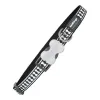 Dog collar Red Dingo Reflective Bones Black (1,5 x 24-36 cm)