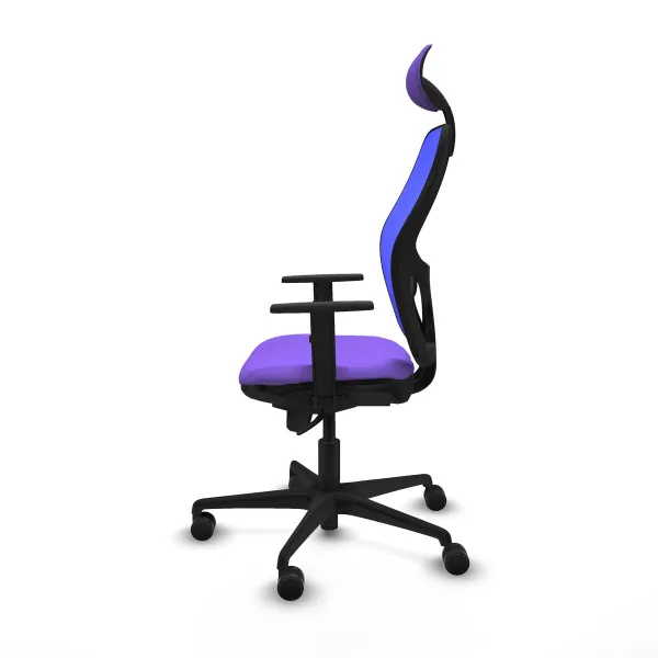 Office Chair with Headrest Jorquera Piqueras y Crespo 1D036N1 Lilac