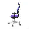 Office Chair with Headrest Jorquera Piqueras y Crespo 1D086G1 Lilac