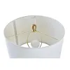 Desk lamp DKD Home Decor White Golden Metal 50 W 220 V 36 x 36 x 52 cm