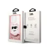 Karl Lagerfeld Liquid Glitter NFT Choupette Head - Case for iPhone 14 Pro Max (Pink)