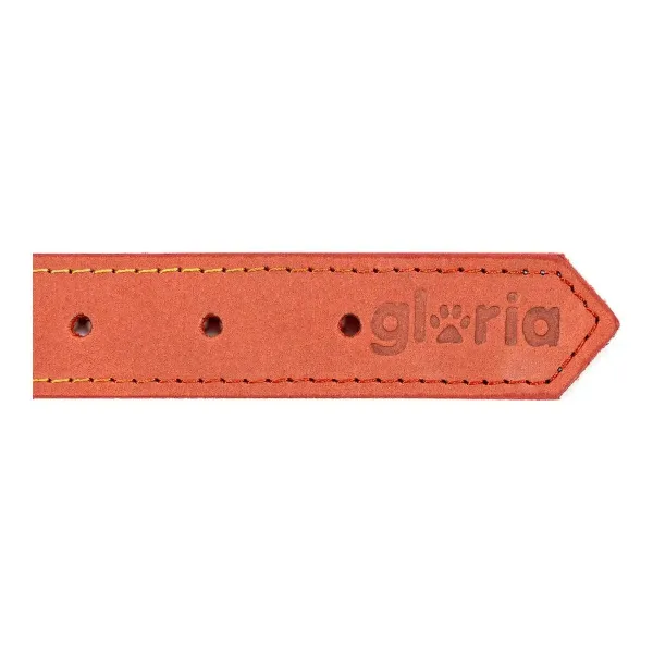 Dog collar Gloria Oasis Red (60 x 3 cm)