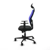 Office Chair with Headrest Jorquera Piqueras y Crespo 1D036N1 Black