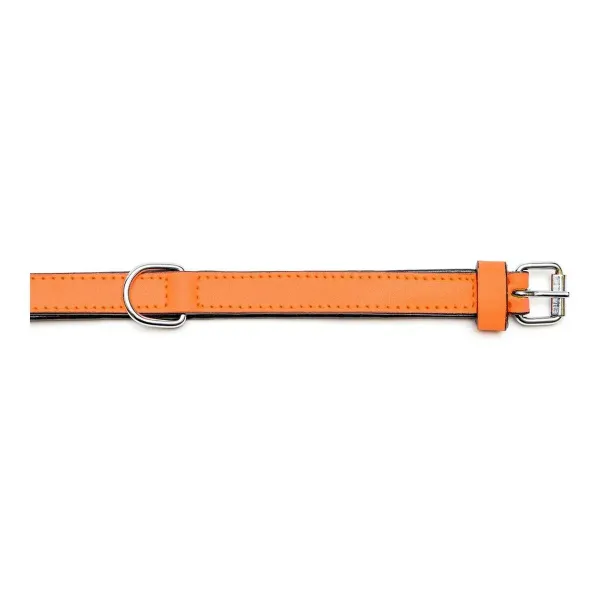 Dog collar Gloria Padded Orange (30 x 1,5 cm)