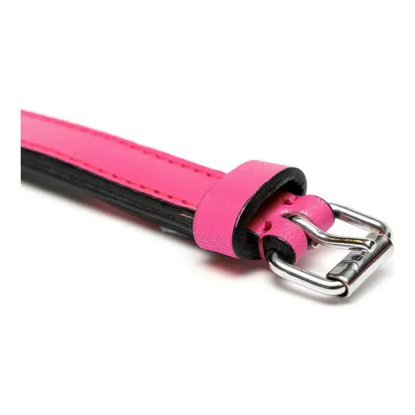 Dog collar Gloria Padded Fuchsia (30 x 1,5 cm)