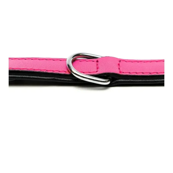 Dog collar Gloria Padded Fuchsia (30 x 1,5 cm)