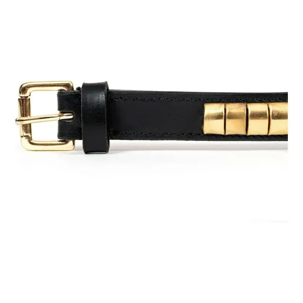 Dog collar Gloria Duna Black Golden (50 x 2,5 cm)