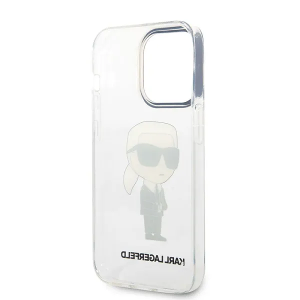 Karl Lagerfeld IML NFT Ikonik - Case for iPhone 14 Pro (Clear)