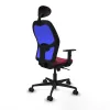 Office Chair with Headrest Jorquera Piqueras y Crespo 1D036N1 Maroon