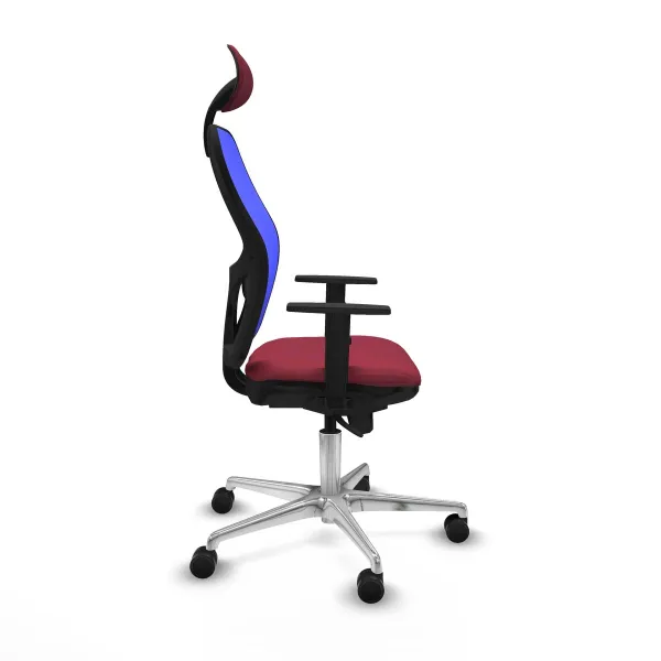 Ofiso kėdė su atrama galvai Jorquera Piqueras y Crespo 1D086N1 Kaštoninė