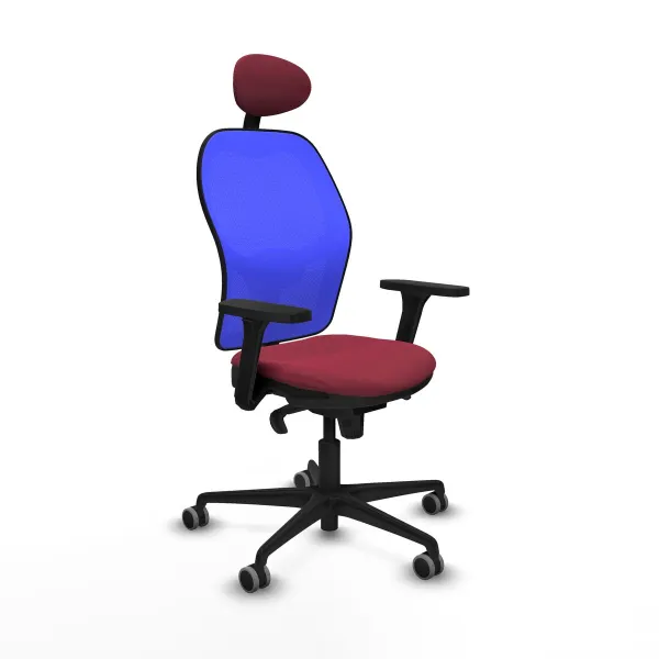 Офисный стул Piqueras y Crespo 3D036G1 Тёмно Бордовый