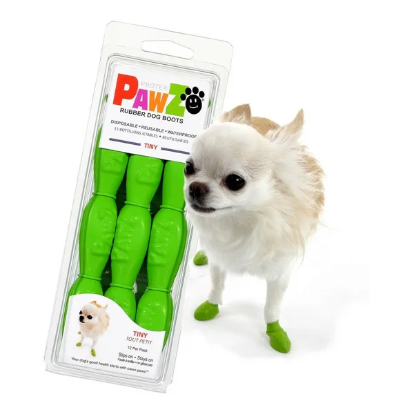 Boots Pawz Dog 12 Units Green