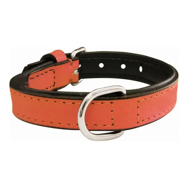 Dog collar Gloria Padded Coral (45 x 2 cm)