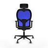 Office Chair with Headrest Piqueras y Crespo 1D036G2 White