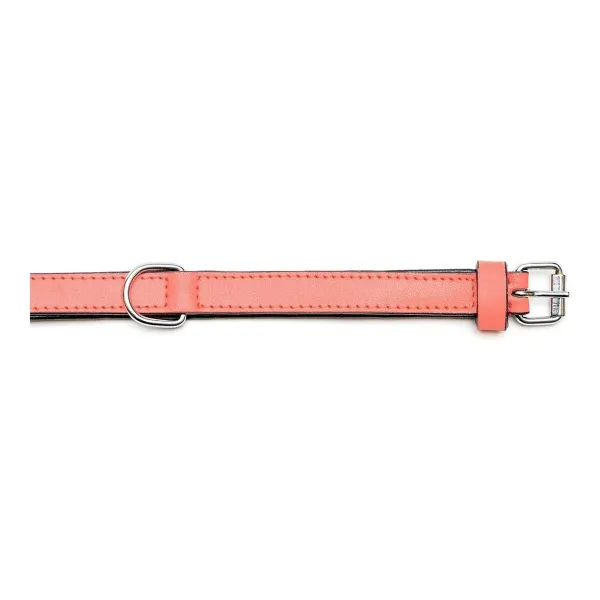 Dog collar Gloria Padded Coral (45 x 2 cm)