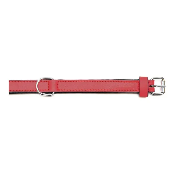 Dog collar Gloria Padded Red (45 x 2 cm)