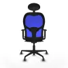 Office Chair with Headrest Jorquera Piqueras y Crespo 1D036G1 Navy Blue