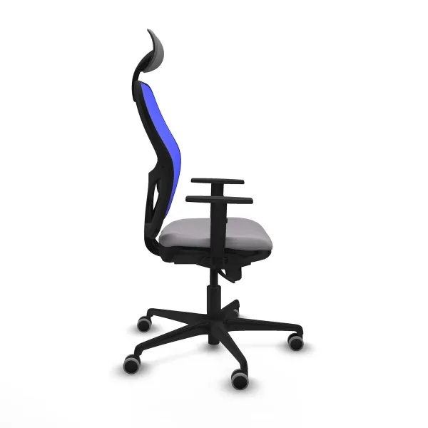 Office Chair with Headrest Jorquera Piqueras y Crespo 1D036G1 Grey
