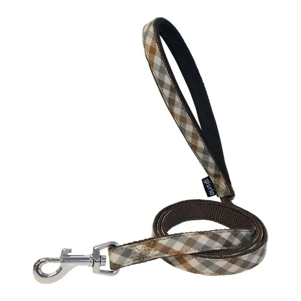 Dog Lead Gloria Brown (120 cm)