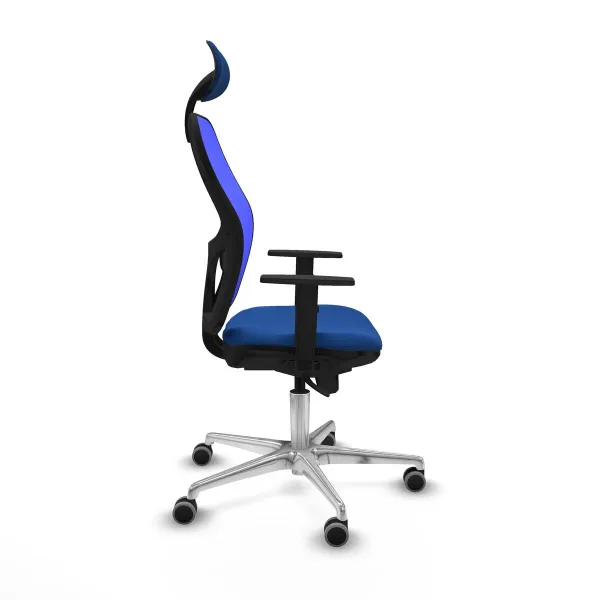 Office Chair with Headrest Jorquera Piqueras y Crespo 1D086G1 Blue