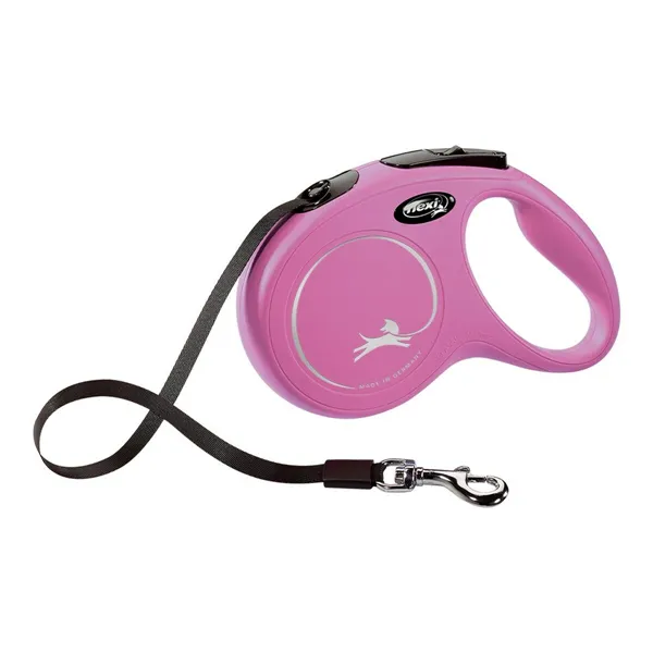 Dog Lead Flexi NEW CLASSIC 3m Pink XS size