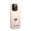Karl Lagerfeld Silicone NFT Choupette - Case for iPhone 14 Pro Max (Pink)