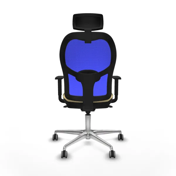 Office Chair with Headrest Piqueras y Crespo 1D086G2 Cream