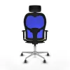 Office Chair with Headrest Piqueras y Crespo 1D086G2 Cream