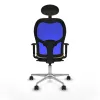 Office Chair with Headrest Jorquera Piqueras y Crespo 1D086N1 Cream