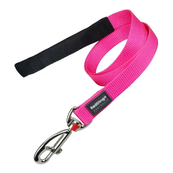 Dog Lead Red Dingo Fuchsia (2 x 120 cm)